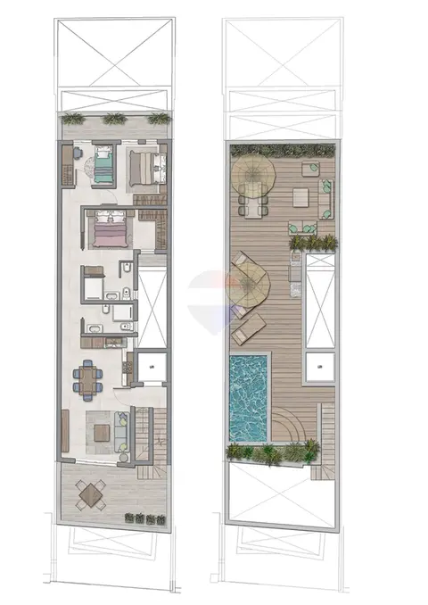 2 bedroom Penthouse for sale in Marsascala