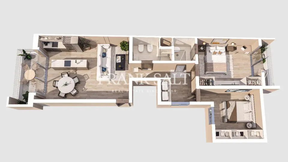 Tal-Ibrag Finished Apartment