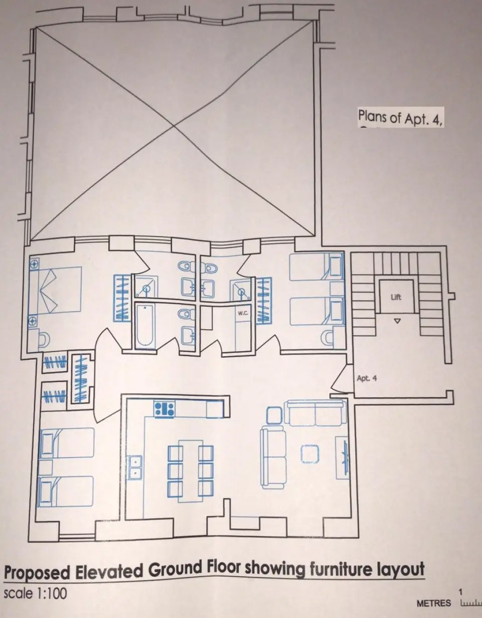 3 bedroom Apartment to rent in Ta' Xbiex