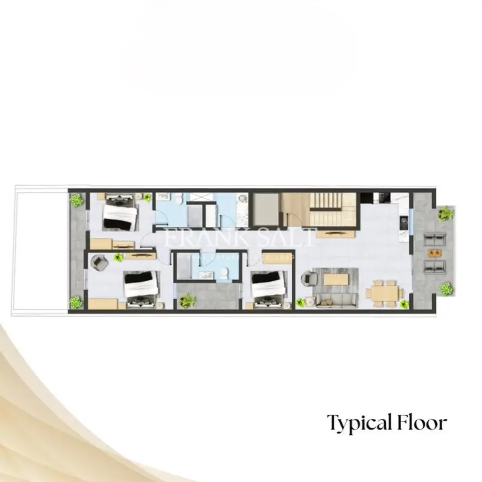 Fgura, Apartment