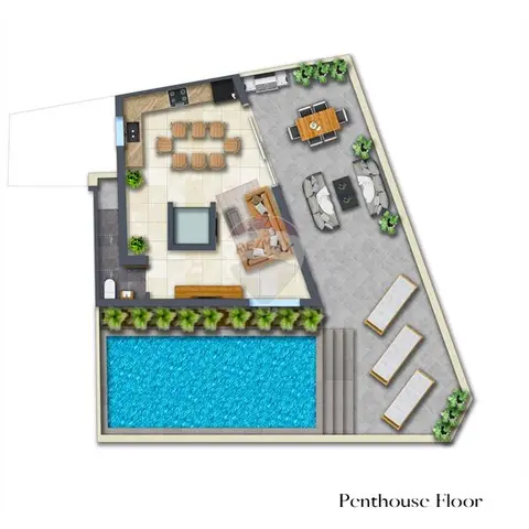 2 bedroom Penthouse Duplex for sale in Marsascala