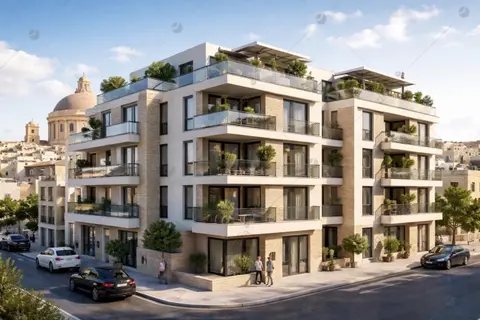 2 Bedroom Penthouse For Sale in Mosta