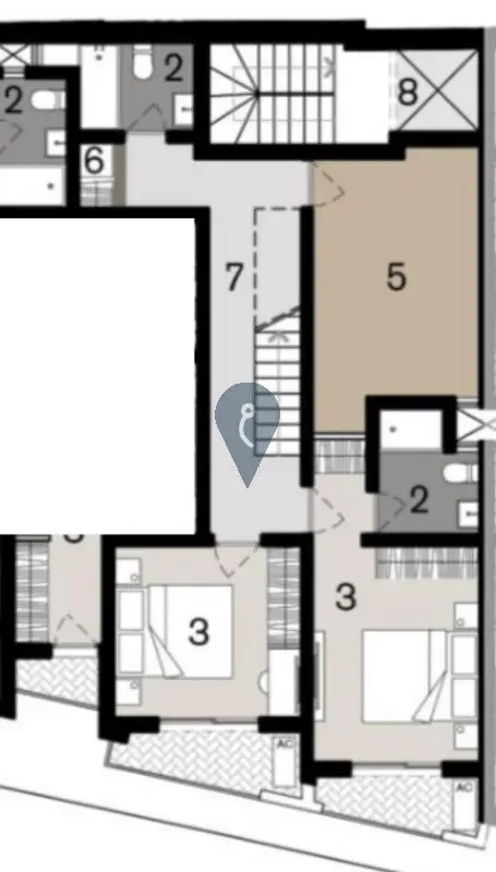 3 bedroom Duplex Penthouse for sale in Kirkop