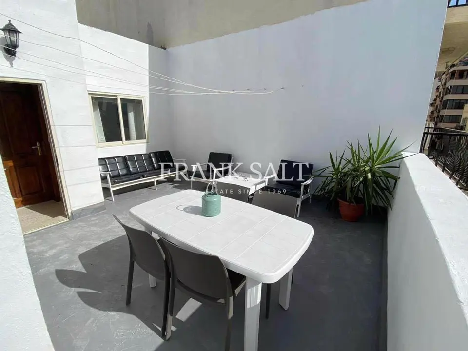 Bugibba, Furnished Maisonette