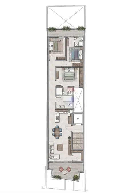 3 bedroom Apartment for sale in Marsascala