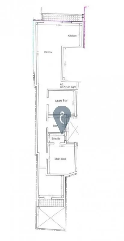 3 bedroom Apartment for sale in Luqa