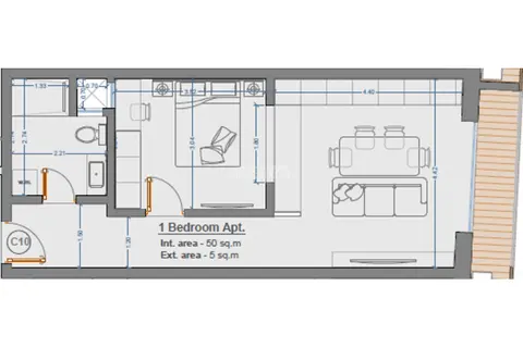 1 Bedroom Apartment For Sale in Birkirkara