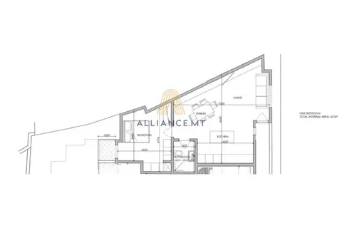 1 Bedroom Apartment For Sale in Bugibba