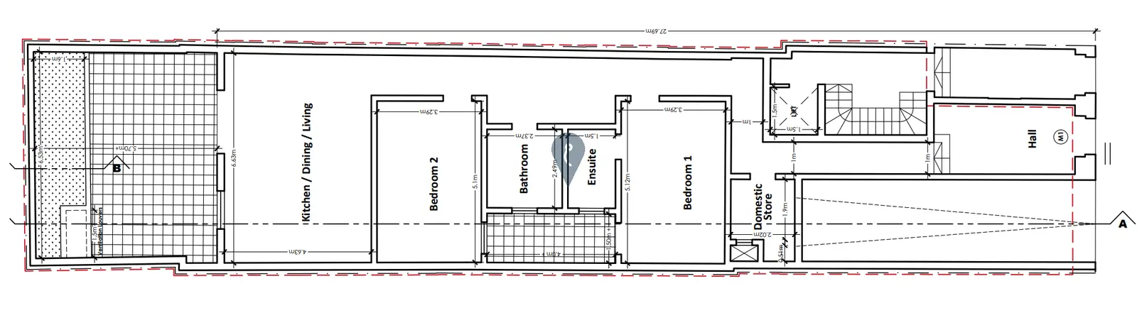 2 bedroom Ground Floor Maisonette for sale in Sliema