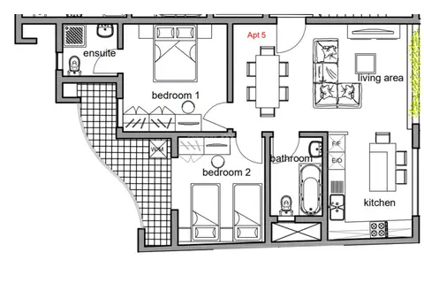 2 Bedroom Apartment For Sale in Qawra