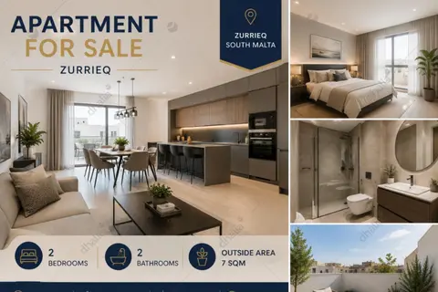 2 Bedroom Apartment For Sale in Zurrieq