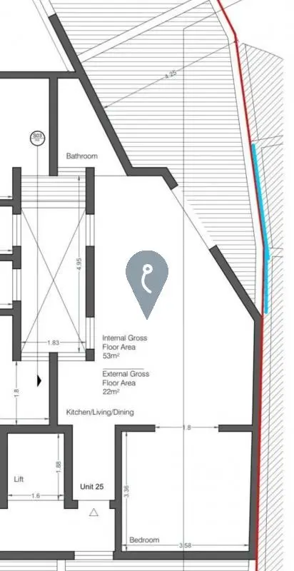 1 bedroom Penthouse for sale in Msida