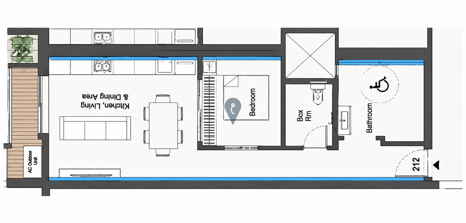 1 bedroom Apartment for sale in Paola