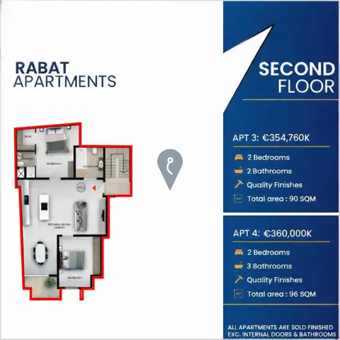 2 bedroom Apartment for sale in Rabat