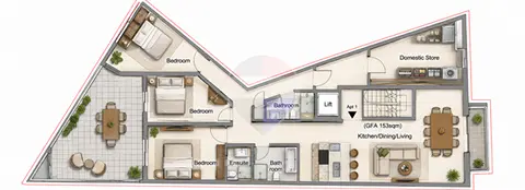 3 bedroom Apartment for sale in Birkirkara