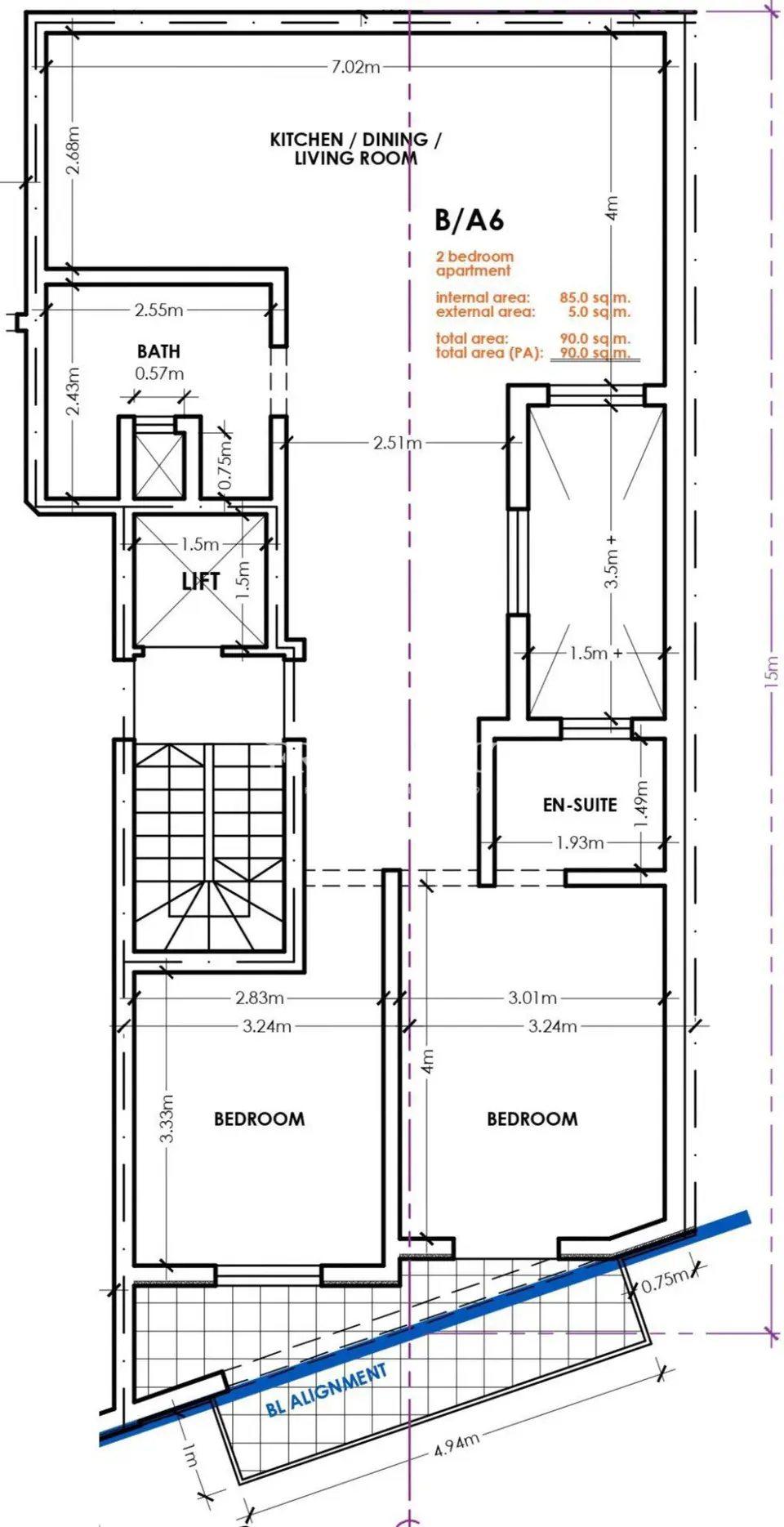 Siggiewi, 2 Bedroom Apartment