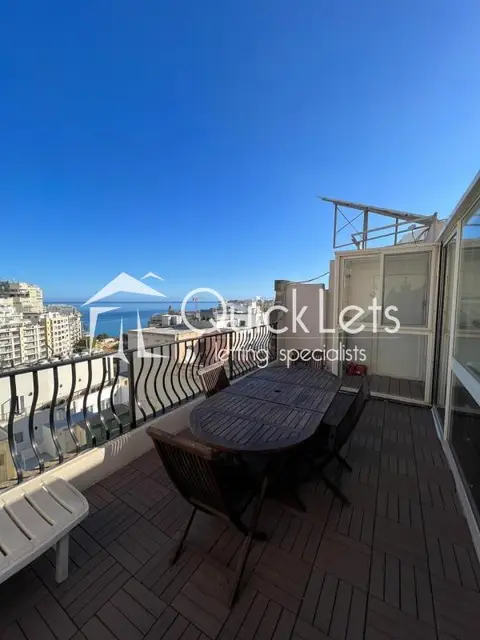 1 bedroom Studio Penthouse to rent in St. Julians
