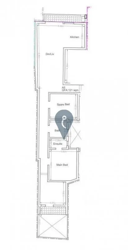 3 bedroom Apartment for sale in Luqa