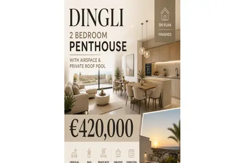 2 Bedroom Penthouse For Sale in Dingli