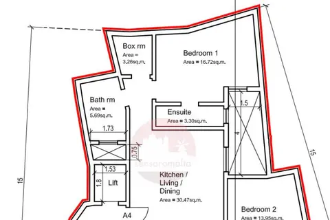 3 Bedroom Penthouse For Sale in Siggiewi