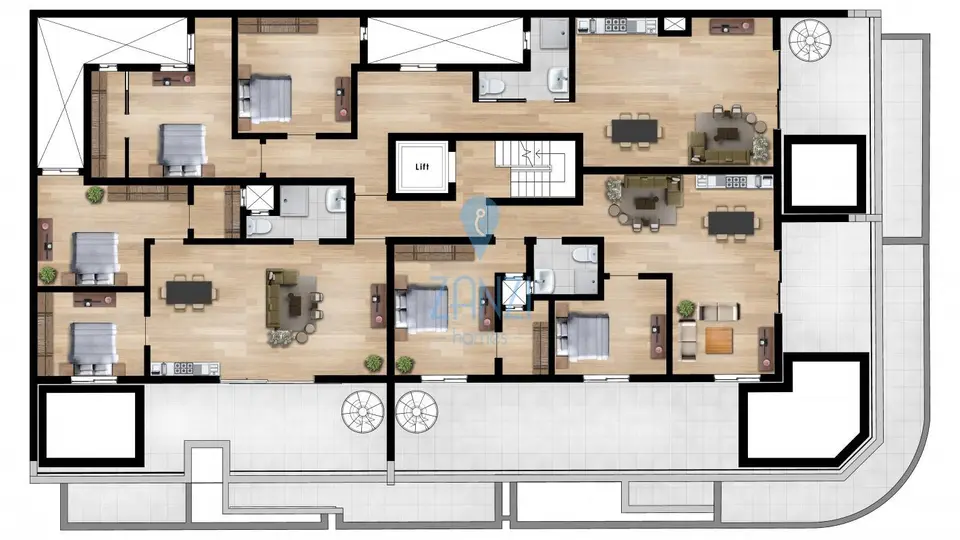 2 bedroom Penthouse for sale in Marsaskala