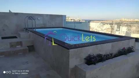 1 bedroom Penthouse to rent in Gzira