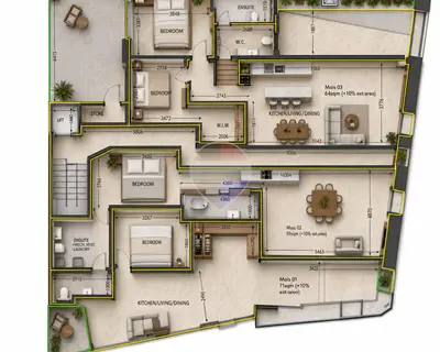 1 bedroom Maisonette Duplex for sale in Mosta