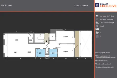2 Bedroom Apartment For Sale in Sliema