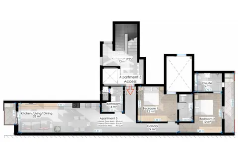 2 Bedroom Apartment For Sale in Zabbar