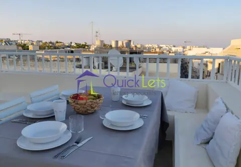 1 bedroom Penthouse to rent in San Gwann