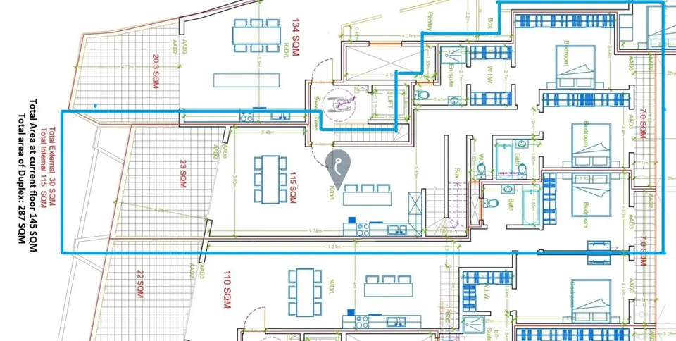 3 bedroom Duplex Penthouse for sale in Mosta
