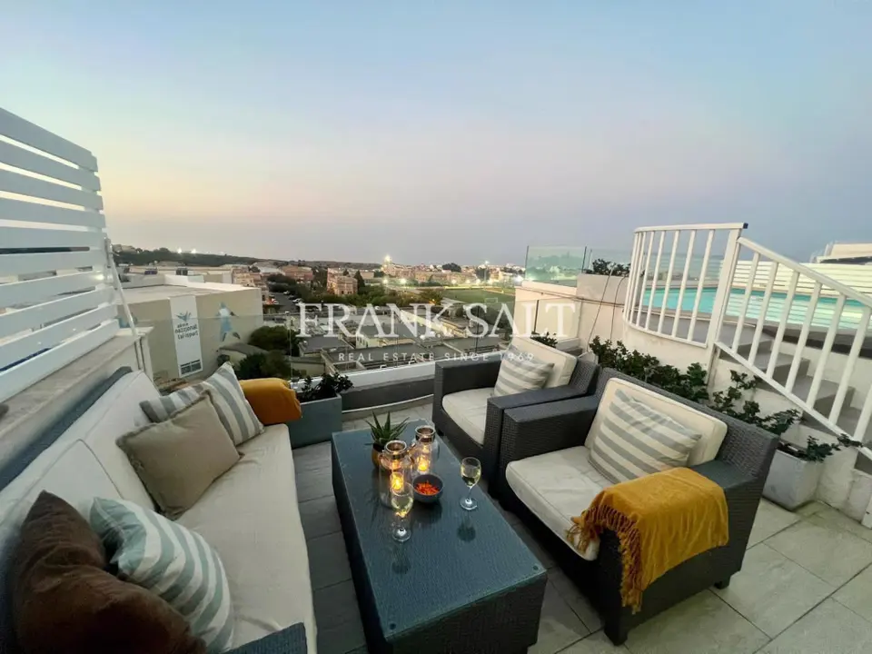 Swieqi Furnished Penthouse