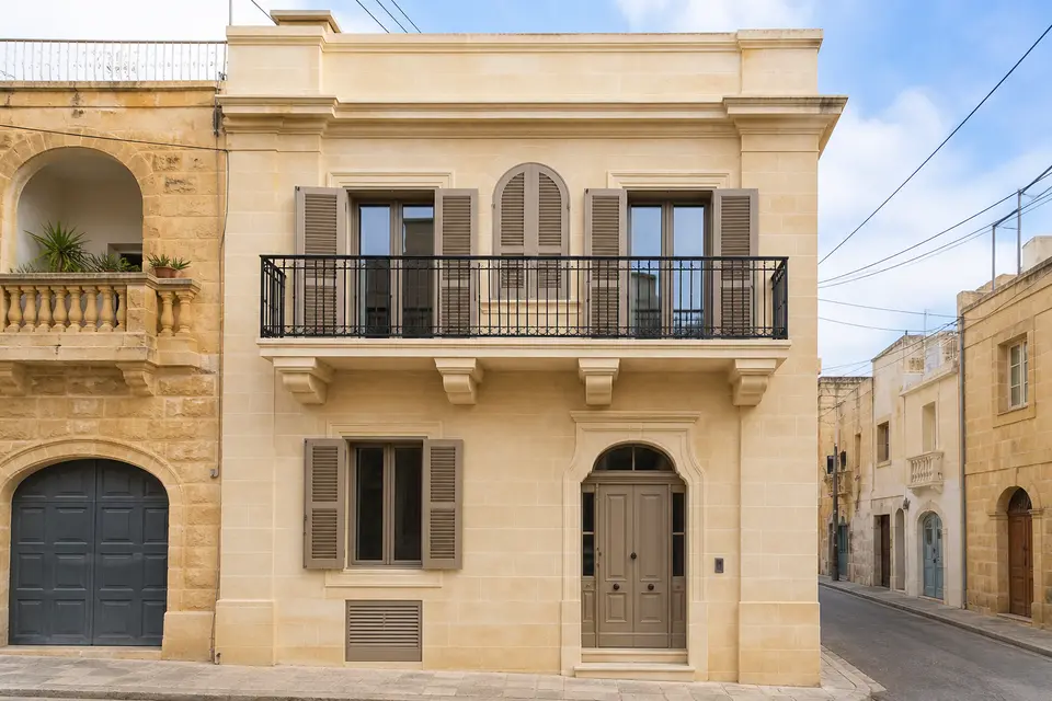 3-bed townhouse to rent in Gzira