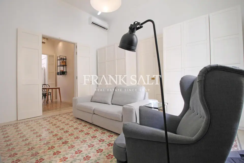 Sliema, Furnished GF Maisonette