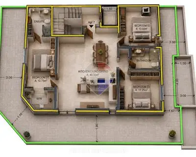 3 bedroom Penthouse for sale in Qrendi