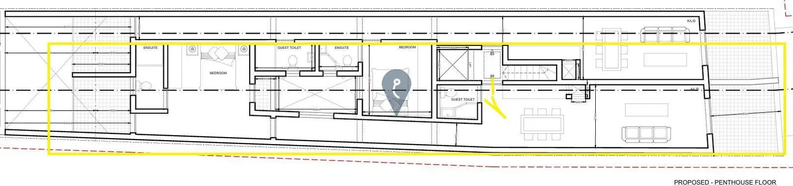 1 bedroom Penthouse for sale in Gudja