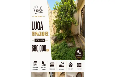 3 Bedroom Terraced House For Sale in Luqa