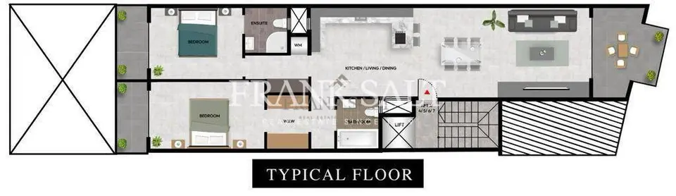 Sliema Finished Apartment