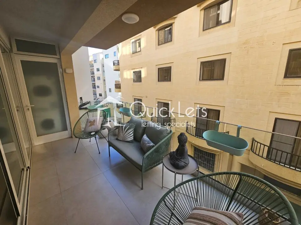 2 bedroom Apartment to rent in Sliema
