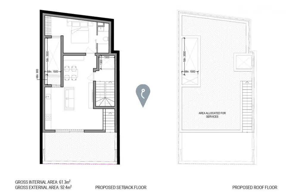 1 bedroom Penthouse for sale in Sliema