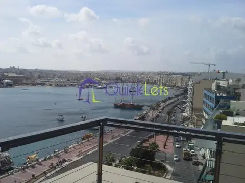 2 bedroom Penthouse to rent in Sliema