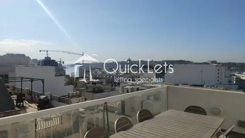 2 bedroom Penthouse to rent in Sliema