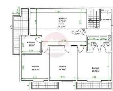3 Bedroom Apartment For Sale in Mosta