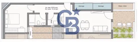 1 Bedroom Maisonette For Sale in Bugibba
