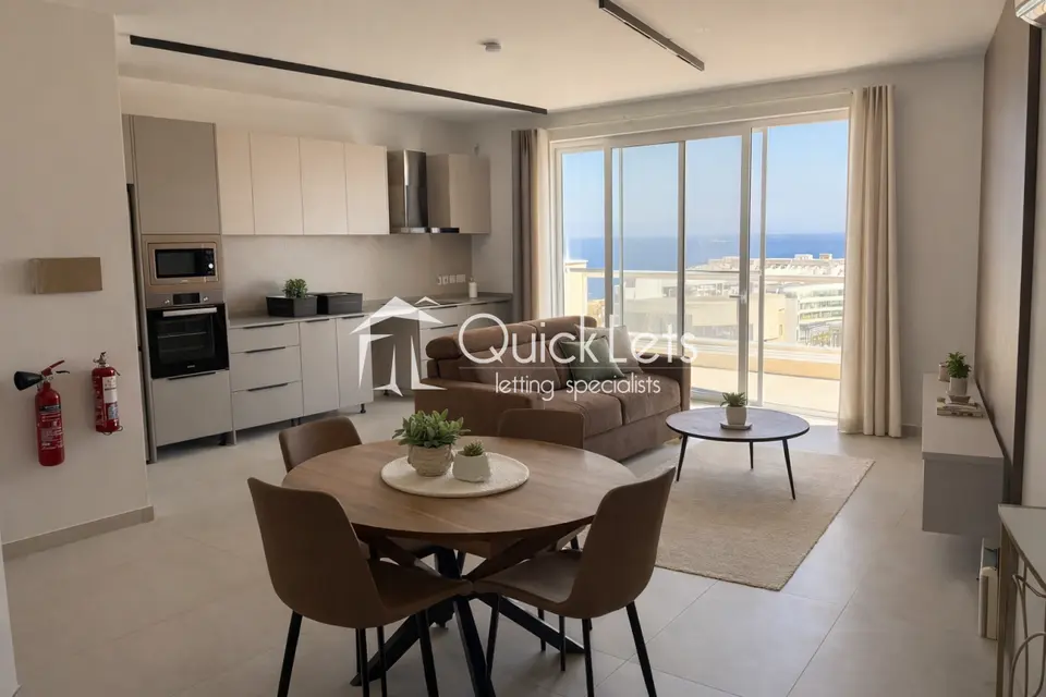 1 bedroom Penthouse to rent in Bugibba