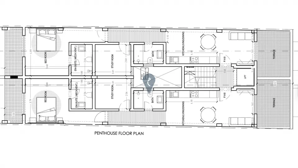 2 bedroom Penthouse for sale in Santa Venera