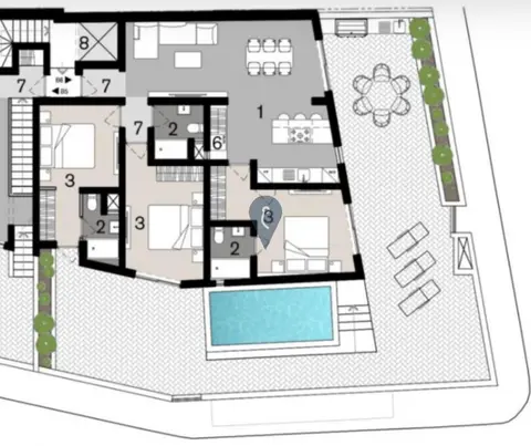 3 bedroom Penthouse for sale in Kirkop