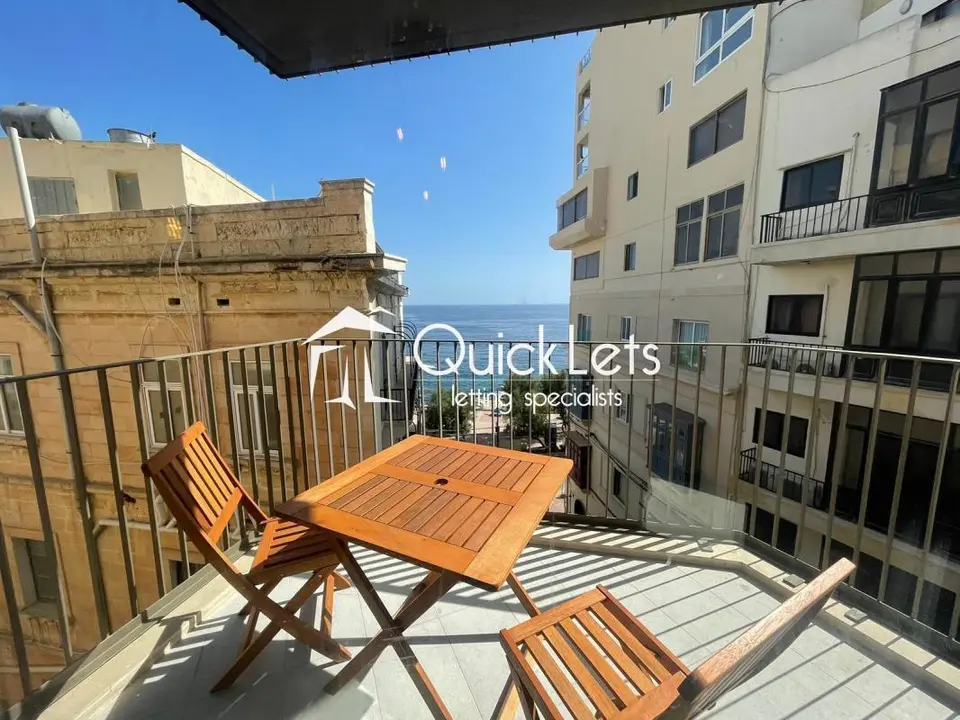 2 bedroom Apartment to rent in Sliema