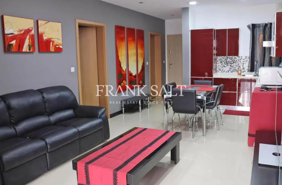 Qawra, Furnished Apartment