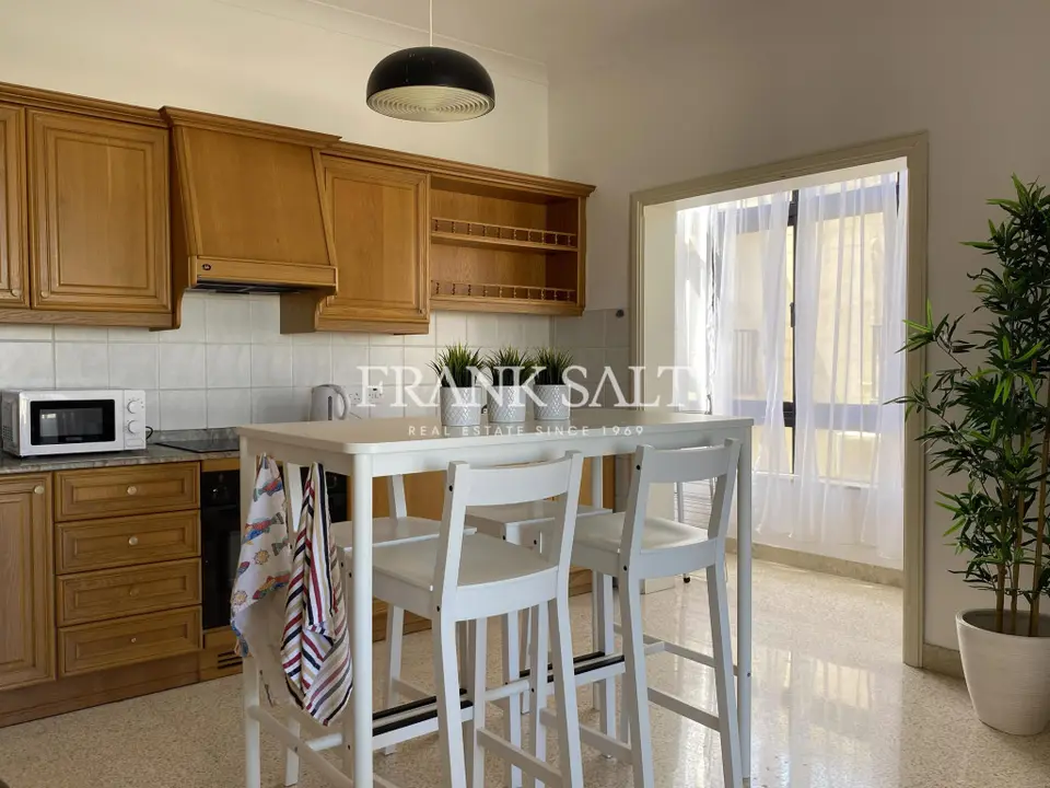 Sliema, Furnished Apartment